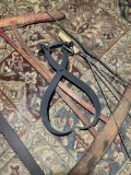 Ice Tongs, Bow Saw & Rug Beater