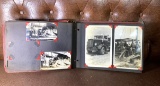 Early Photo Album Including Transportation, travel, business
