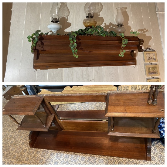 Wooden Victorian SHelf