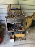Industrial Heavy Duty Tool Cart with Contents