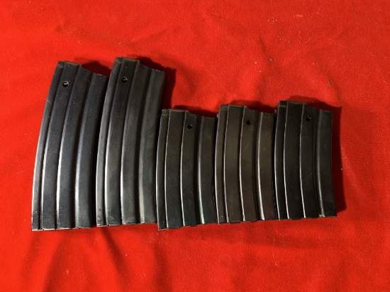 5 Ruger Mini 14 Magazines by Pro Mag