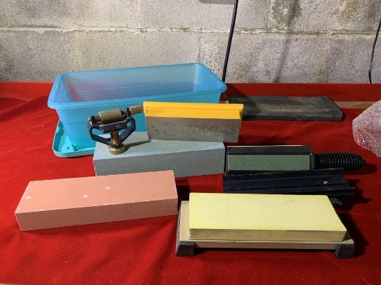 Group of Sharpening Stones