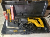 Dewalt Reciprocating Saw Model DW303 with Case and Extra Blades
