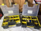 2 Organizers with Sanding Discs, Roll Lock Discs, Wire Wheels, Buffing Pads & More