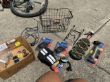 Group of Bike Accessories