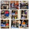 Cleanout Garage Cabinets - Hardware, Assorted Parts, Gas Can, Valve Springs, Bench Vise & More