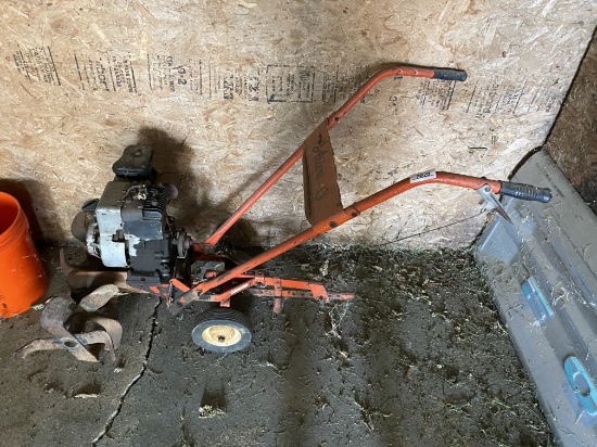 Old Gas Powered Rototiller