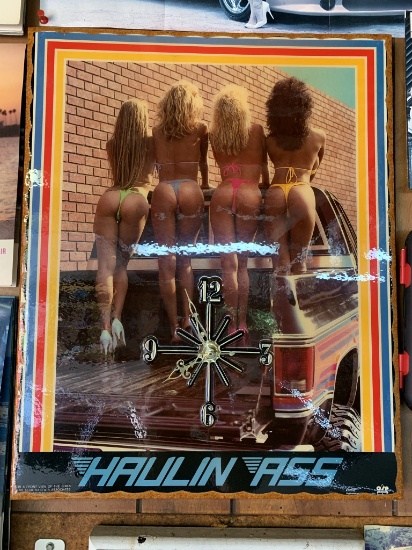 Haulin Ass Clock