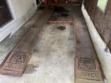 Vintage Heavy Joyce Car Lift ramps