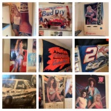 Nascar, Beer & Tools Advertising Posters & Calendars