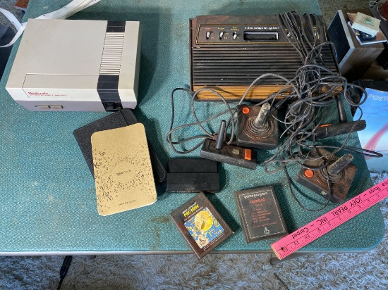 Nintendo NES, Amazon Kindle, Old Atari