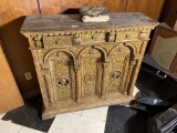 Elaborate Vintage Imported Cabinet