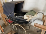 Antique Large Baby Buggy Perambulator or Pram