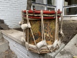 Antique WWI Era Scottish English Regimental Drum