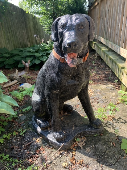 Great Concrete Dog Statue