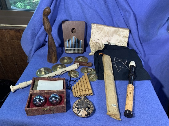 Great Group of Wiccan & Musical Items.  See Photos