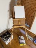 Mabef Made in Italy Portable Easel PLUS art supplies