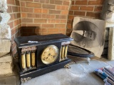 Antique CLock and family portraits