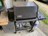 Weber Silver Barbeque Grill with tank