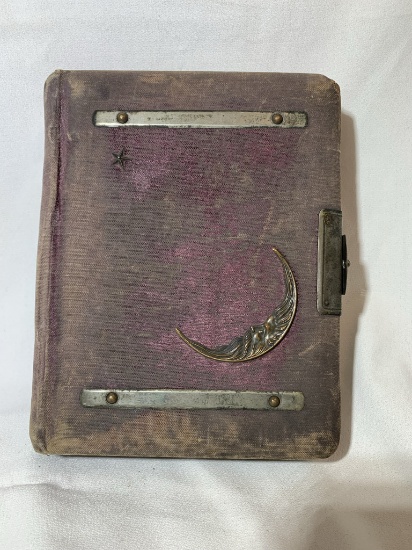 Antique Diary Box with Moon design