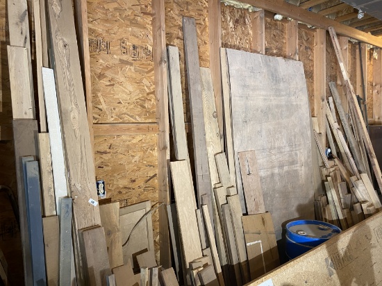 Large lot of assorted craft lumber - hardwood