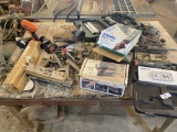 Group lot of assorted tools including Dremel