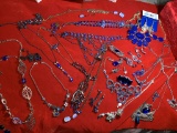 Great Group of Costume Jewelry, Art Deco Style