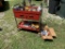Multi-Purpose Service Cart with Locking Drawer & Contents.  See Photos.