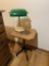 Side Table & Barrister Style Lamp