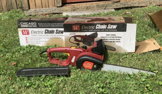 Chicago Electric 14 inch Chainsaw