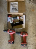 Central Pneumatic Nailer / Stapler & 2 Skill Drills