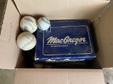 Group of Baseballs, Gloves & More