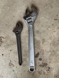 2 Crescent Wrenches