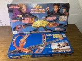 Vintage Hot Wheels Double Barrel & Hot Wheels Criss Cross Crash Sets