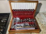 Oneida Stainless Flatware Set.  Unsure if set is complete