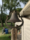 Great Cast Iron Bell By Crystal Metal
