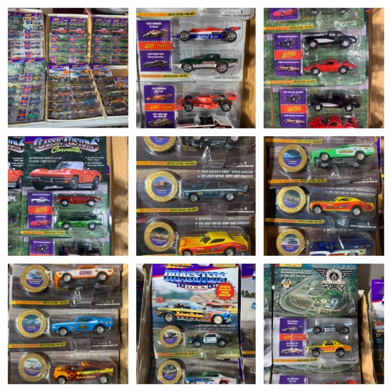 Johnny Lightning Indianapolis 500 Cars, Johnny Lightning Classic Custom Corvettes, & More