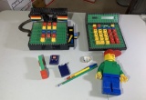 Tyco  Lego Telephone and Calculator (in working order) & More