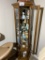 Curio Cabinet and contents lot