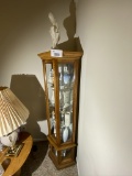 Curio Cabinet and contents lot