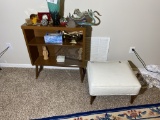 Mid Century Modern Cabinet PLUS Footstool