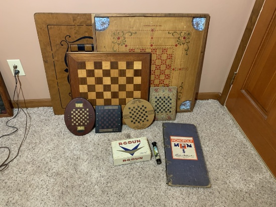 Vintage Monopoly Game & Other Vintage GameingBoards