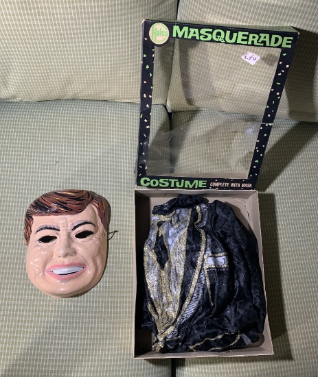 Vintage Halco Masquerade Costume "Mr. President" JFK