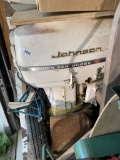Vintage Johnson Super Seahorse 35 hp outboard boat motor