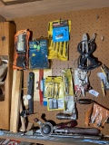 Cabinet Lot of Woodshop tools and more