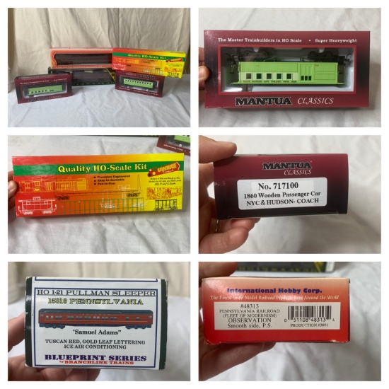 Group of Trains to Include - Mantua, Roadhouse Products, International Hobby Corp, & Pullman