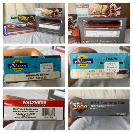 Group of Trains to Include - Athearn, Walthers, Proto 2000 Series,