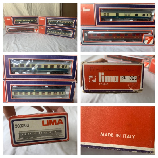 4 Vintage Lima Trains