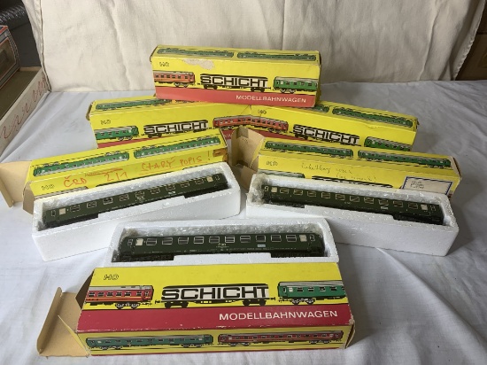 6 Vintage Schicht Trains