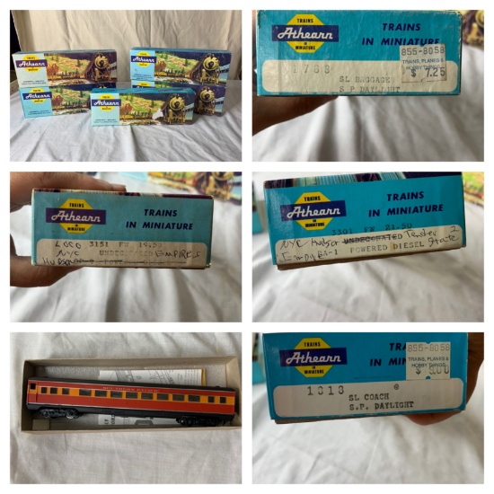 Group of Athearn Trains